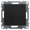 Suno tlačítko s přepínacím kontaktem, černá, Legrand 721409
