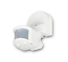 Čidlo pohybu 180° IP44 LX16C-bílá nástěnné zátěž 1200W dosah 2-11m