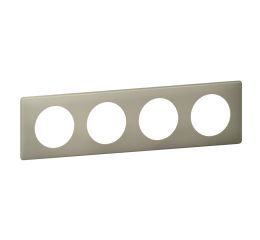 céliane rámeček 4-násobný jílová barva typ 66714 legrand
