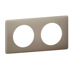 céliane rámeček 2-násobný kávová typ 66722 legrand