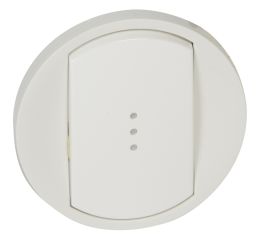 céliane BÍLÁ KRYT Č.6 POSVĚTLENÝ typ 68003 legrand