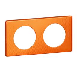 céliane rámeček 2-násobný oranžová snake typ 68762 legrand