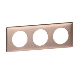 céliane rámeček 3-násobný měď nová typ 68993 legrand