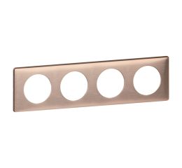 céliane rámeček 4-násobný měď nová typ 68994 legrand