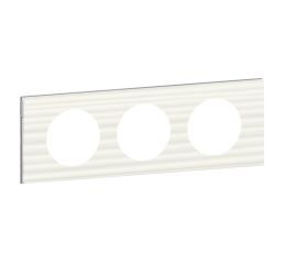 céliane rámeček 3-násobný corian cannelé typ 69013 legrand