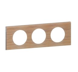 céliane rámeček 3-násobný dub bělený dřevo typ 69053 legrand