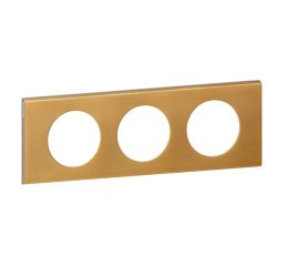 céliane rámeček 3-násobný zlato typ 69133 legrand
