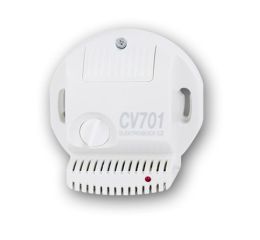 Čidlo vlhkosti CV701 spíná při zvýšené vlhkosti, pro příkon 15-200W