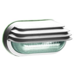 Svítidlo OVAL GRILL 40W bílá