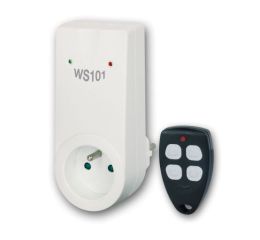 Dálkově ovládaná zásuvka WS101 do 20m (komplet zásuvky+klíčenky)