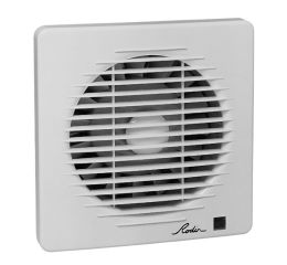 Ventilátor 150mm HEF 150 P s mechanickou zpětnou klapkou, koupelnový
