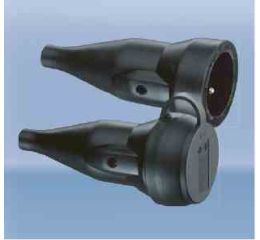 Spojka gumová 1199592 IP44 s manžetou a víčkem pro kabel do 3x2,5mm ABL