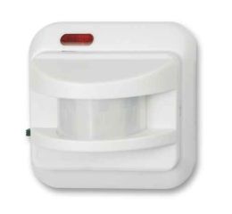 Čidlo pohybu 140° IR21-R bílá pro LED a úsporné žárovky 8m dosah montáž místo vypínače