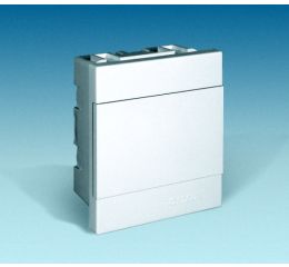 Rozvodnice   6-modulů pod omítku IP40 ELCON  P6M.1 plastová bílé dveře