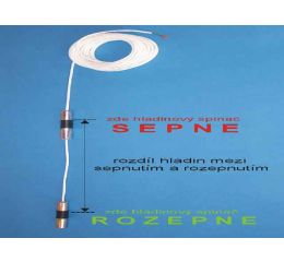 Sonda ovládací S-50/008 délka 50m, rozdíl hladin 8cm k hladinovým spínačům HS elvyk