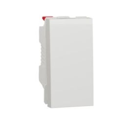 Unica NU310118 Spínač jednopólový řazení č.1, 1-modul, bílý, Schneider Electric