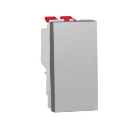 Unica NU310530 Přepínač křížový řazení č.7, 1-modul, Aluminium, Schneider Electric