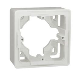 Unica Studio NU800218 Krabice na omítku jednonásobná bílá Schneider Electric