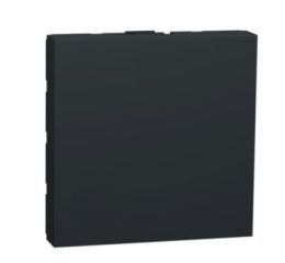 Unica NU986654 Záslepka 2 modulová antracit Schneider Electric