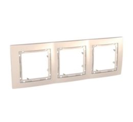 UNICA MGU400625   3-rámeček marfil
