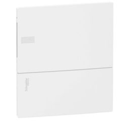 Rozvodnice   8-modulů pod omítku IP30 Mini Pragma bílá, bílé dvířka zapuštěná MIP22108