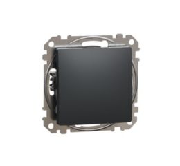 Tlačítko SEDNA Design/Elements č.1/0 antracit Schneider SDD114111