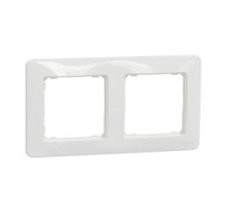 Rámeček SEDNA Design dvojnásobný bílý Schneider SDD311802