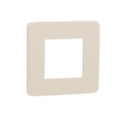Unica Studio Color NU280244 Rámeček jednonásobný, béžový/béžový, Schneider Electric