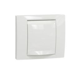 Unica NU044218 Krycí rámeček IP44 univerzální, bílý rámeček, průhledné víčko Schneider Electric