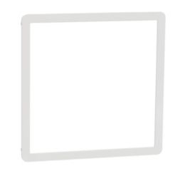 Unica Studio Outline NU230018 Dekorativní rámeček, bílý, Schneider Electric