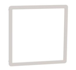 Unica Studio Outline NU230024 Dekorativní rámeček, světle šedá, Schneider Electric