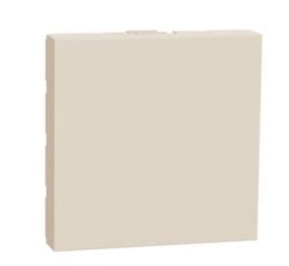 Unica NU986644 Záslepka 2 modulová béžová Schneider Electric