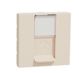 Unica NU341144 Zásuvka datová 1xRJ45 Kat.5e UTP, béžový, Schneider Electric