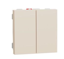 Unica NU321144 Přepínač sériový řazení č.5, béžový, Schneider Electric