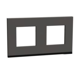 Unica Pure NU600482 Rámeček dvojnásobný, Ruber, Schneider Electric