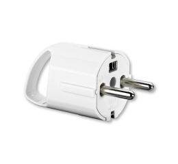 Vidlice boční, bílá, s ouškem, typ 5537-206 B  ABB