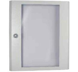 BP-DT-400/15-L Prosklené plechové dveře s otočným zámkem