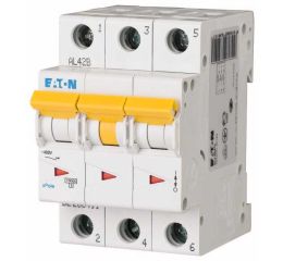 Jistič   25A,  PL7-25/3/B  (10kA) Eaton 263391