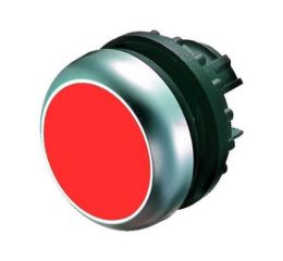 M22-DRL-R tlačítko prosvětlené zapuštěné s aretací červené