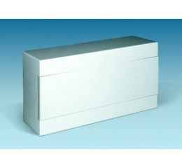 Rozvodnice  16-modulů na omítku IP40 ELCON N16M.1 plastová bílé dveře