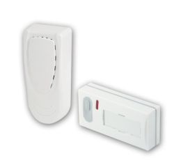 Zvonek bezdrátový BBZ 5 bateriový dosah až 80m napájení 2x1,5V