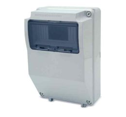 Rozvodnice 9-modulů na povrch AcquaCOMBI průhledné dvířka IP65 330x215x150mm famatel 3958