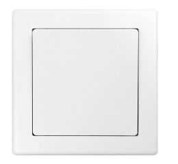 Vypínač č.1 JUPITER VP-1, barva bílá, kompletní, Greenlux GXKP001