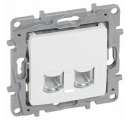 Niloé zásuvka telefonní RJ 11 dvojitá bílá 664770 Legrand