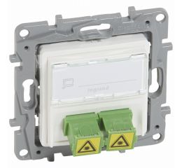 Niloé zásuvka optická pro optická vlákna bílá typ 664779 Legrand