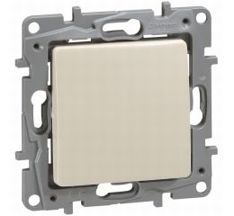 Niloé  spínač č.7 křížový béžový šroubové svorky typ 664804 Legrand