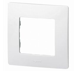 Niloé rámeček 1-násobný bílý vodorovný i svislý typ 665001 Legrand