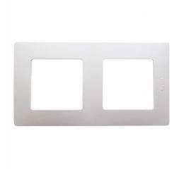 Niloé rámeček 2-násobný béžový pro vodorovnou i svislou montáž typ 665012 Legrand