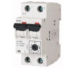 Z-MS-1,0/2 (0,63A - 1A) motorový spouštěč 2pólový, jističový typ