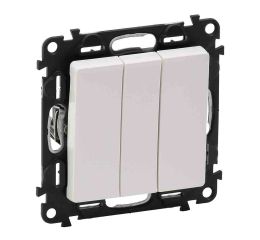 Valena LIFE vypínač č.1 trojnásobný bílý Legrand 752103